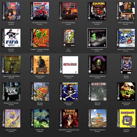 The 25 Best PS1 Games Of All Time .